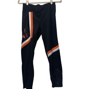 Sweaty Betty The Zero Gravity Leggings Women's Medium Black Orange Size Medium